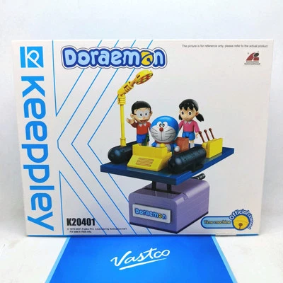 Qman Keeppley Time Traveler's Machine Bricks W/ Figure Doraemon Nobita Shizuka - Image 1 of 4