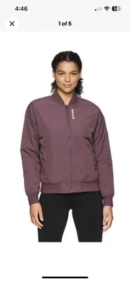 Chaqueta bomber REEBOK Heritage para mujer 100 % nailon talla XL NUEVA CON ETIQUETAS Foto 1 de 4