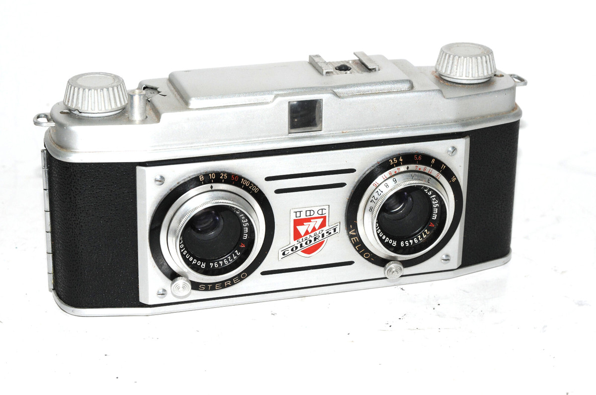 J103☆TDC  STEREO COLORIST フィルムカメラ 独製 TDC Colorist II Stereo Film Camera - vintage – 3Dstereo.com