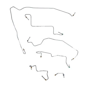 Front Brake Line Kit For 1992-94 Chevrolet Suburban C1500 2WD 5.7L-TKT9401SS - Foto 1 di 2