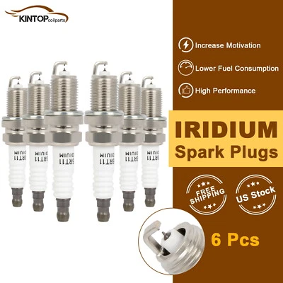 6x Iridium & Platinum Spark Plugs For Lexus RX330 3.3L 2004-2006 - Image 1 of 4