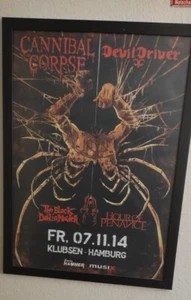 Cannibal Corpse Poster Hamburg 2014  - Bild 1 von 1