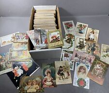 Vintage Christmas Xmas ~ Large Lot of 750+ Mixed Antique Vintage Postcards