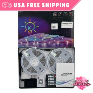 Keepsmile Led Lights Strip Bluetooth Smart APP Control RGB Color Changing - Picture 1 of 10