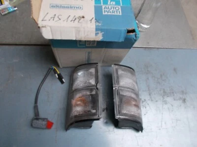 2 X FLÈCHE FLÈCHES PHARE AVANT FIAT ARGENTA GEMME BLANCHE TRÈS HAUT - Photo 1/4