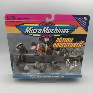 Micro Machines Action Adventures #18 Lunar Landing Collection Galoob 1993 NOS - Picture 1 of 6