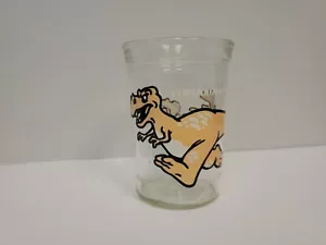 1988 WELCHS TYRANNOSAURUS REX Collector's GLASS CUP - Picture 1 of 12