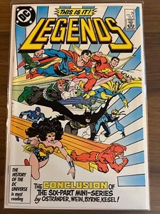 Legends (1986) #6 1st App of the new Justice League - Picture 1 of 12
