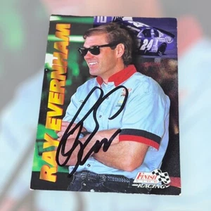 Ray Evernham signed VINTAGE NASCAR HOF card 1996 FINISH LINE RAINBOW WARRIOR - Picture 1 of 1