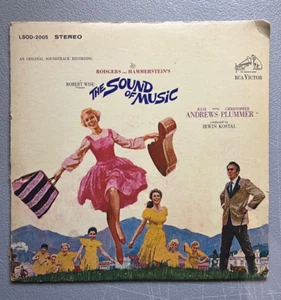 The Sound Of Music Original Soundtrack Recording LP Vinyl Various Artist & Book - Picture 1 of 9