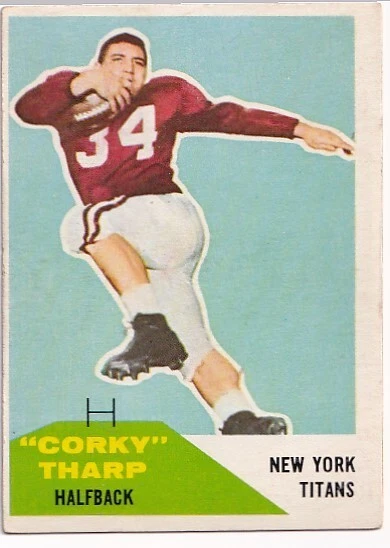 1960 FLEER FOOTBALL CARD SINGLES COMPLETE YOUR SET PICK CHOOSE - Image 1 of 1