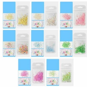300 Pcs Crystal Flat Back Nail Art Rhinestones Glass Diamante Gems Craft 3D Gift - Picture 1 of 10