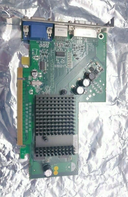 ATI Radeon X300 128MB PCIe Passive Video Card MS-V025 - DVI S-Video TV Out - Image 1 of 4