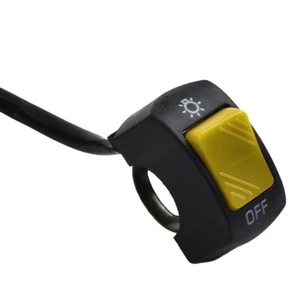Waterproof Motorcycle Handlebar ONOFF Switch Ideal for Dirt Bike Light - Afbeelding 1 van 12