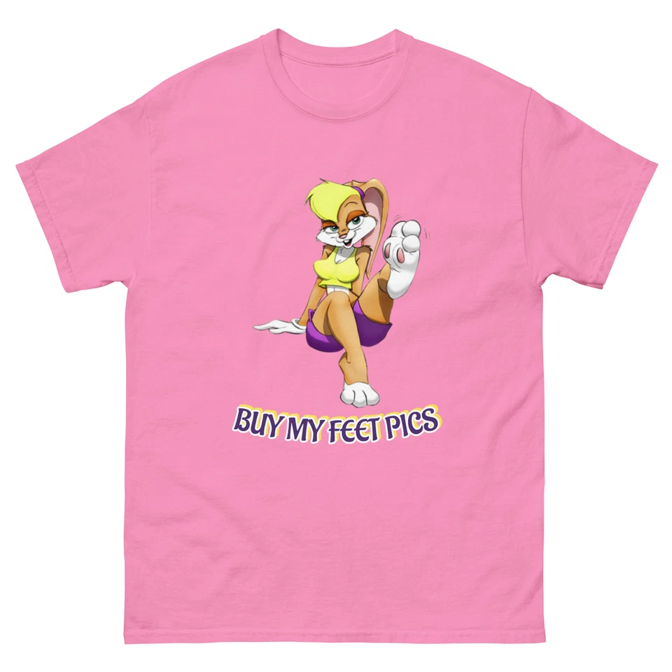 Camiseta Lola Bunny Looney Tunes | Camiseta engraçada Looney Tunes 'Buy My Feet Pics'  - Imagem 1 de 1
