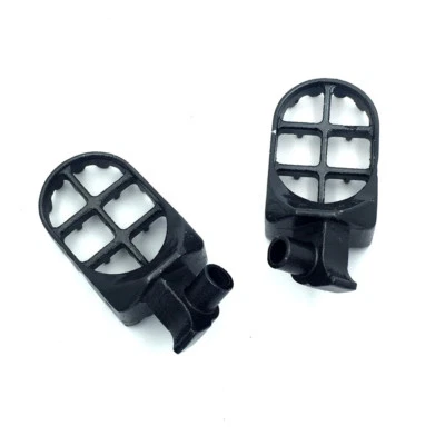 灰色越野 MX Dirt 自行车钢脚钉适用于 2003 2004 年铃木 RM125 RM250 — 第 1/4 张图片