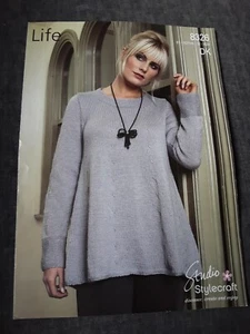 knitting pattern, double knitting, sweater, Stylecraft - Picture 1 of 2