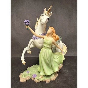 Figura Unicornio Mensajero de la Fe Mensajes Especiales Serie Colección Hamilton - Imagen 1 de 8
