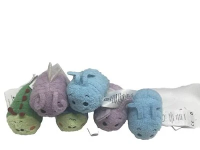 DISNEY TSUM PLUSH SET OF 6 A BUGS LIFE FLIK PRINCESS DOT HEIMLICH RETIRED RARE - Image 1 of 4
