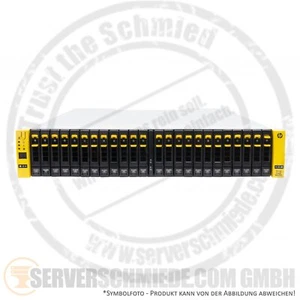 HP M6710 E7X64A 3PAR SFF boîtier d'extension 24x SFF 2,5" 2x bloc d'alimentation 2x JBOD SAS avec - Photo 1/8