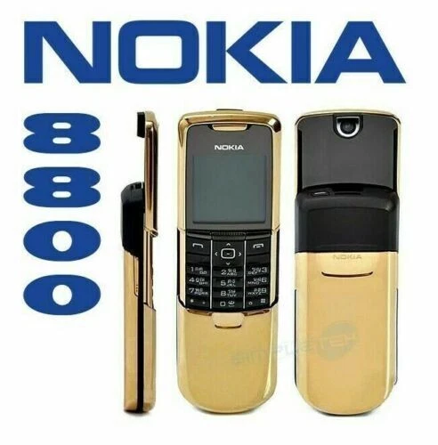 Nokia 8800 - 64 MB - Black Edition (for the Russian market) (Unlocked)