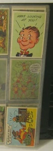 1957 TOPPS Goofy Series Postcard Partial Set 26 of 60 Cards EX to Near Mint!! - Picture 1 of 7