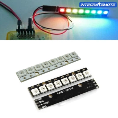 5V 8-Bit Rainbow LED WS2812 5050 RGB LED Lamp Panel Module Precise for Arduino - Bild 1 von 4