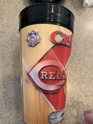 MLB Cincinnati Reds Tumbler Holographic Collector Hot Cold Cup 720ML Cover