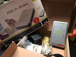 SITECOM ADSL 2+ MODEM ROEUTER Alta velocità 24Mb completo di cavi e accessori - Foto 1 di 3