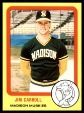 1988 Madison Muskies Police Jim Carroll Madison Muskies #9