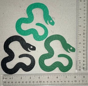 5 🙂 SERPIENTE adornos troquelados de papel cartucho en relieve - Imagen 1 de 26