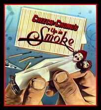 4.25" Funny Cheech & Chong vinyl sticker. Up in Smoke decal for car, laptop.