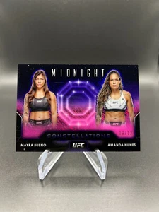 2024 Topps UFC Midnight Amanda Nunes/Mayra Bueno Constellations - #Co-4 SP 09/12 - Imagen 1 de 2