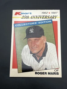 1987 Topps Kmart 20th Anniversary #7 Roger Maris - New York Yankees - Foto 1 di 2
