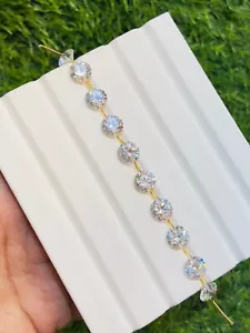 8mm Genuine Round Lab Grown Diamond, Brilliant Cut Double Drill Jewelry 10 Piece - Picture 1 of 5