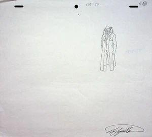 Big Guy and Rusty the Boy Robot FIRMATO Frank Squillace BIG GUY produzione matita - Foto 1 di 2