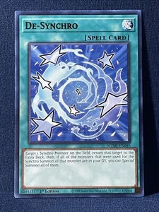 Yugioh! De-Synchro (Rare) Maze of Millennia (MZMI-EN046) - Picture 1 of 1