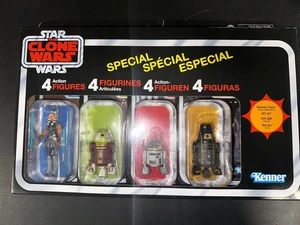 Star Wars Vintage Escape Order 66 4-Pack Ahsoka Tano R7-A7, CH-33P, RG-G1 Figure - Picture 1 of 2