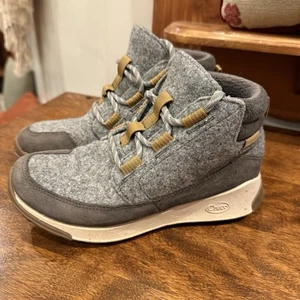 Chaco Damen Borealis Ledge wasserdicht grau Wolle Wanderschuhe Größe 6 - Bild 1 von 8