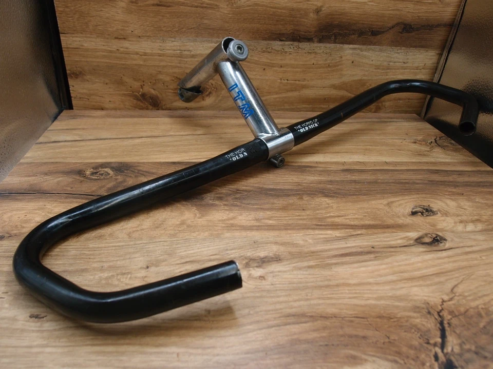 Manillar ITM bullbar + vástago de pluma ITM hecho en Italia 1994 25,4 mm Foto 1 de 4