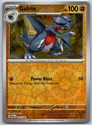 Gabite 095/182 Reverse Holo SV04: Paradox Rift NM - Image 1 of 2