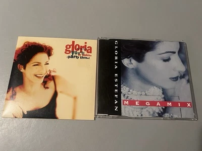 Gloria Estefan Megamix + You’ll Be Mine CD Singles, 1992 Australian Editions - Image 1 of 3