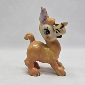 Vtg Kitschy BACO Big Eyed Anthropomorphic Donkey w/Bee on Nose Japan Figurine - Picture 1 of 17