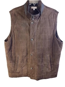 Giubbotto giacca uomo vintage Peter Millar Loden scamosciato taglia XL elasticizzato - Foto 1 di 9
