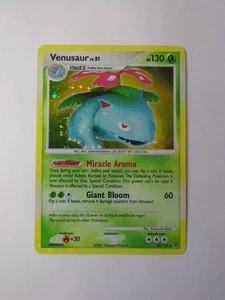 Venusaur 20/132 Error Holo Bleed Rare NM | Pokemon Secret Wonders 2007 - Foto 1 di 10