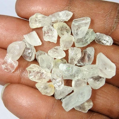 Piedra preciosa de cabujón áspera faceta topacio blanco 100 % natural 72,45 quilates. lote Foto 1 de 3