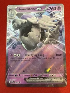 Houndstone ex 162 Sv: Scarlet & Violet Promo Cards Holo - Picture 1 of 2
