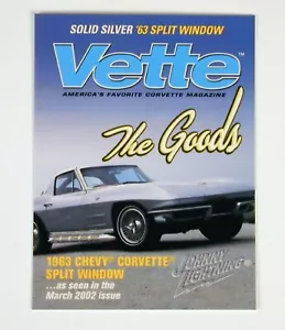 Johnny Lightning Vette Magazine Mini Collector Mag Cover '63 Corvette - Picture 1 of 1
