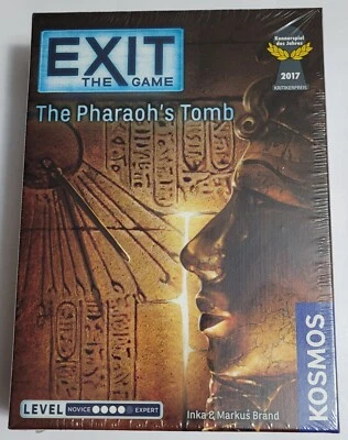 Exit The Game: The Pharaoh's Tomb by Thames & Kosmos (Ages 12 & Up) SEALED - Image 1 of 4