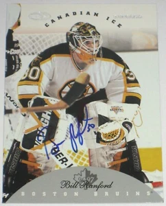 BILL RANFORD SIGNED DONRUSS CANADIAN ICE BOSTON BRUINS CARD AUTOGRAPH AUTO! - Picture 1 of 1